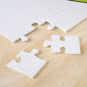 Kikker als schansspringer met ski.PNG Legpuzzel (Zijkant)