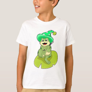 Kikker als Tovenaar met Magische Tand T-shirt