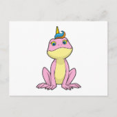 Kikker als Unicorn Briefkaart (Voorkant)