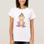 Kikker als Unicorn T-shirt (Voorkant)