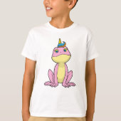 Kikker als Unicorn T-shirt (Voorkant)