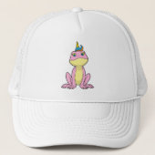 Kikker als Unicorn Trucker Pet (Voorkant)