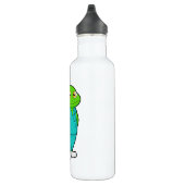 Kikker als verpleegster met geneeskunde en stethos waterfles  (Rechts)