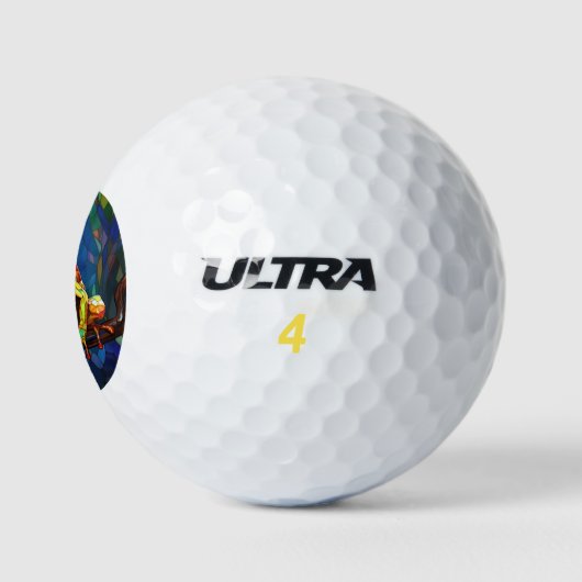 Kikker Art golfballen (Logo)