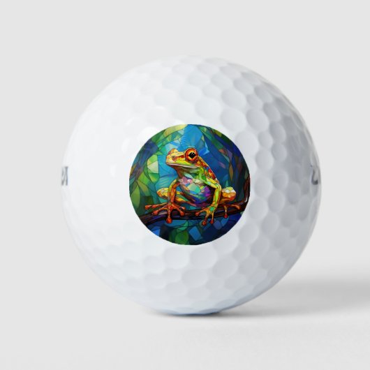 Kikker Art golfballen (Voorkant)