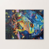 Kikker Art Puzzel (Horizontaal)