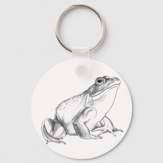 Kikker Art Sleutelhanger Bullfrog Sleutelhangers K (Voorkant)