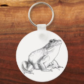 Kikker Art Sleutelhanger Bullfrog Sleutelhangers K (Voorkant)