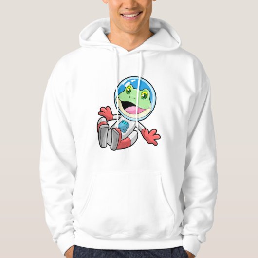 Kikker Astronaut Costume Space Hoodie (Voorkant)