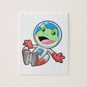 Kikker Astronaut Costume Space Legpuzzel