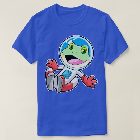 Kikker Astronaut Costume Space T-shirt (Design voorkant)