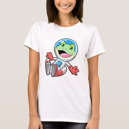 Kikker Astronaut Costume Space T-shirt (Voorkant)