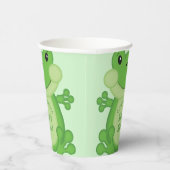 Kikker Baby shower Green Papieren Bekers (Rechts)