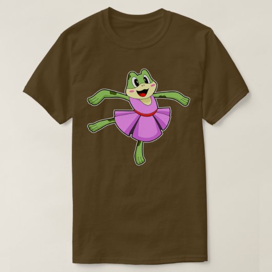 Kikker Ballet Dance T-shirt (Design voorkant)