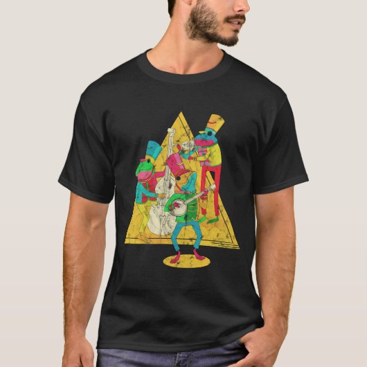 Kikker Band T-shirt (Voorkant)