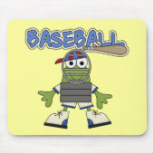 Kikker Baseball - Catcher Tshirts en cadeautjes Muismat (Voorkant)