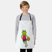 Kikker Basketball-speler Basketball Schort (Gedragen)