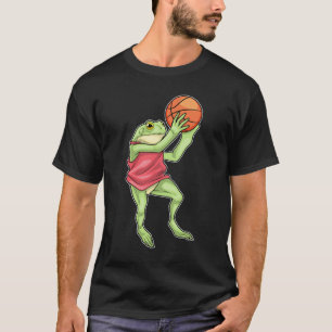 Kikker Basketball-speler Basketball T-shirt