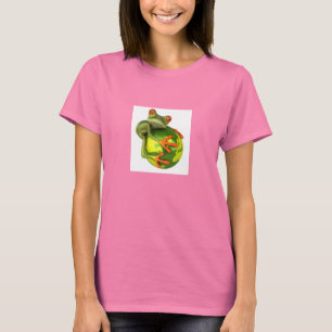 Kikker beschermt de wereld! t-shirt