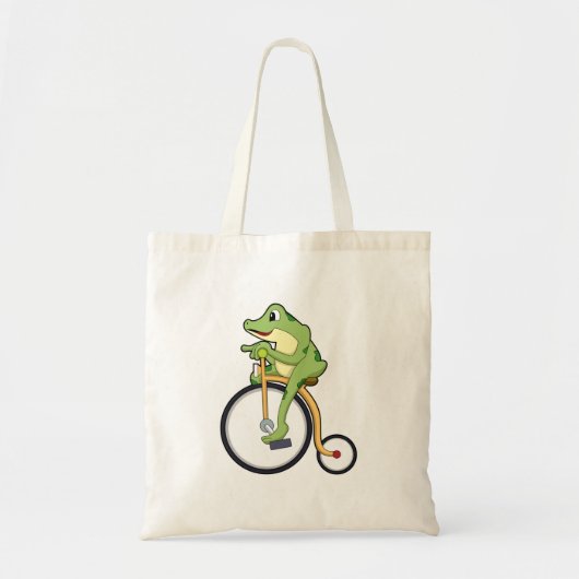 Kikker bij Circus met Bicycle.PNG Tote Bag (Voorkant)