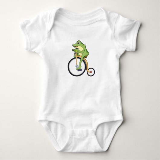 Kikker bij Circus met Fiets.PNG Romper (Voorkant)