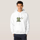 Kikker bij Gevist met Geviste stang Hoodie (Voorkant volledig)