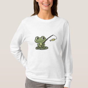 Kikker bij Gevist met Geviste stang T-shirt