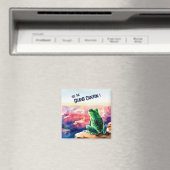 Kikker bij het Grand Canyon Souvenir Magneet (Insitu (Vaatwasser))