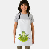 Kikker bij Meditate Schort (Insitu)