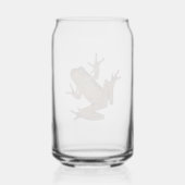 kikker blikvorm glas (Achterkant)