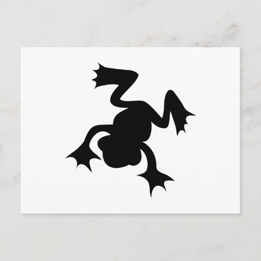 Kikker Briefkaart (Voorkant)