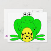 Kikker Briefkaart (Voorkant / Achterkant)