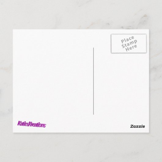 Kikker Briefkaart (Achterkant)