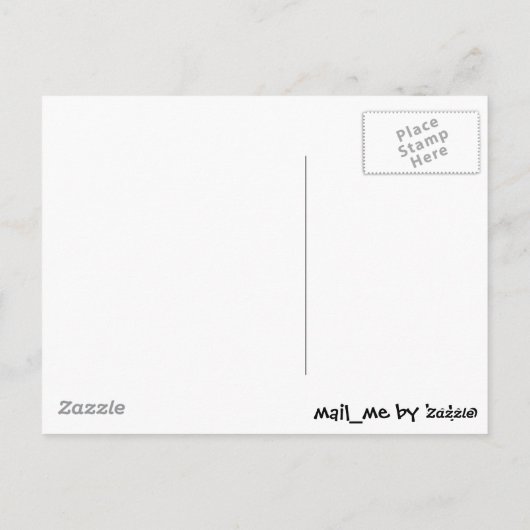 Kikker Briefkaart (Achterkant)