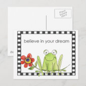 Kikker Briefkaart (Voorkant / Achterkant)