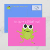 Kikker Briefkaart (Voorkant / Achterkant)