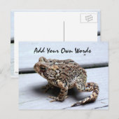 Kikker Briefkaart (Voorkant / Achterkant)