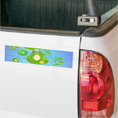 Kikker Bumpersticker (Op Truck)