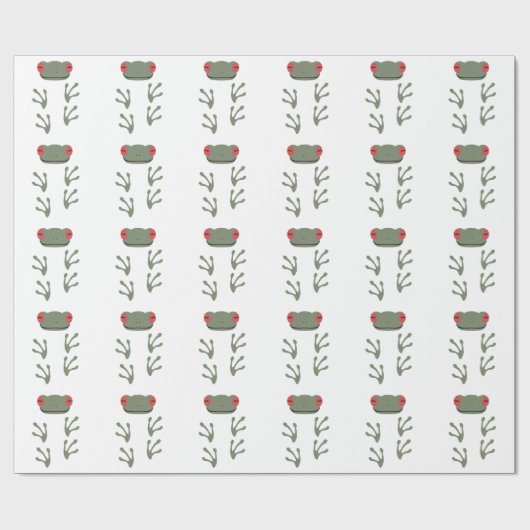 Kikker Cadeaupapier (Vlak)