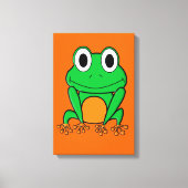 Kikker Canvas Afdruk (Voorkant)