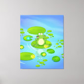 Kikker Canvas Afdruk (Voorkant)