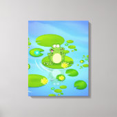 Kikker Canvas Afdruk (Voorkant)