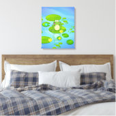 Kikker Canvas Afdruk (Insitu (Slaapkamer))