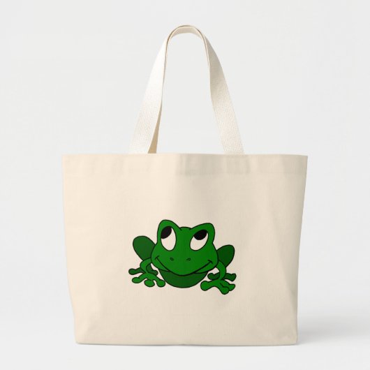 Kikker-Canvas tas (Voorkant)