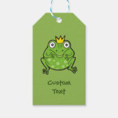 Kikker-Cartoon Cadeaulabel (Voorkant)