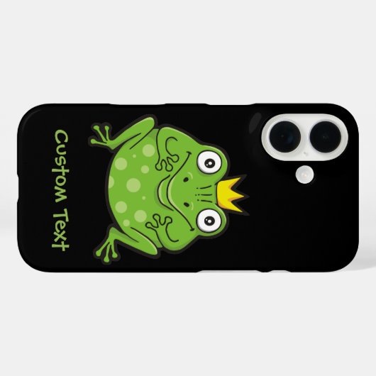 Kikker-Cartoon Case-Mate iPhone Case (Achterkant (horizontaal))