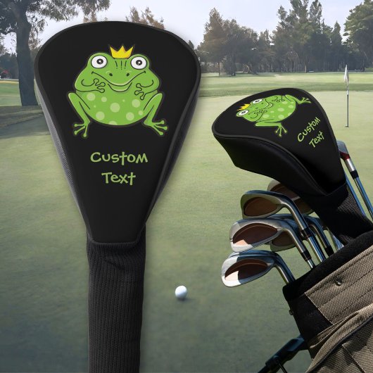 Kikker-Cartoon Golfheadcover