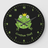 Kikker-Cartoon Grote Klok (Voorkant)