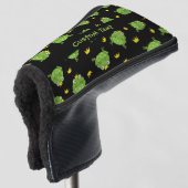 Kikker Cartoon Patroon Golfheadcover (3/4 voorkant)