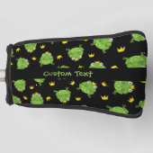 Kikker Cartoon Patroon Golfheadcover (Voorkant)